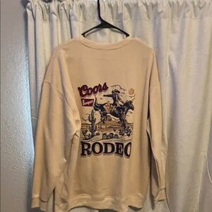 Men’s Coors Banquet rodeo crewneck
